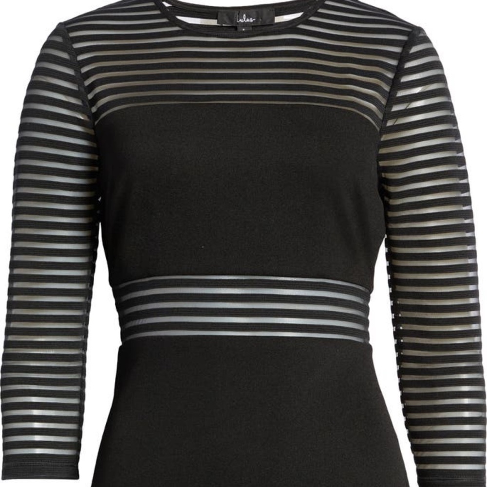 Lulu’s Perfect Mesh Body-Con Dress - Picture 4 of 5